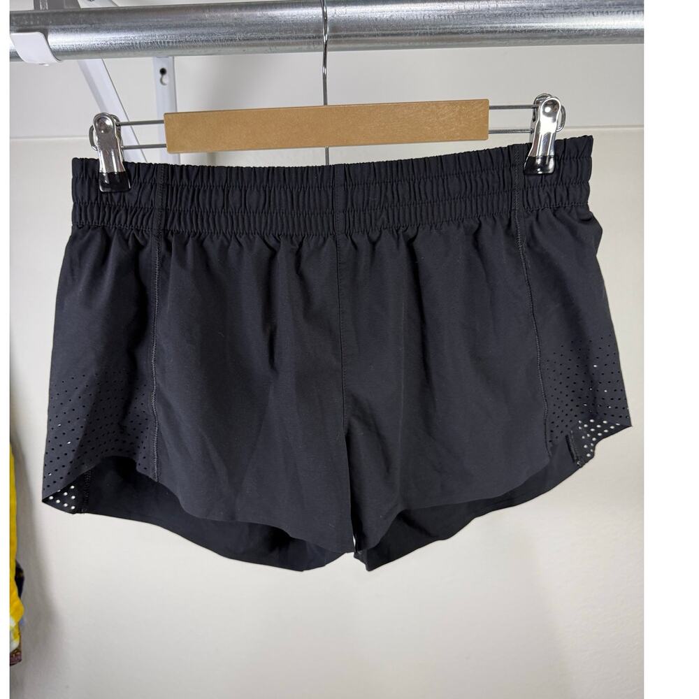 Athleta Women's Athletic‎ Running Shorts Flowy Size Medium Black